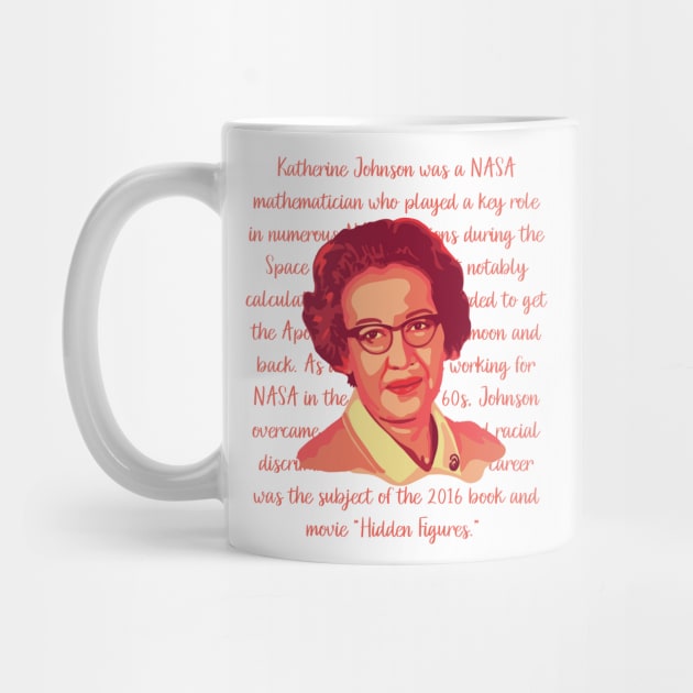 Katherine Johnson Portrait and Quote by Slightly Unhinged